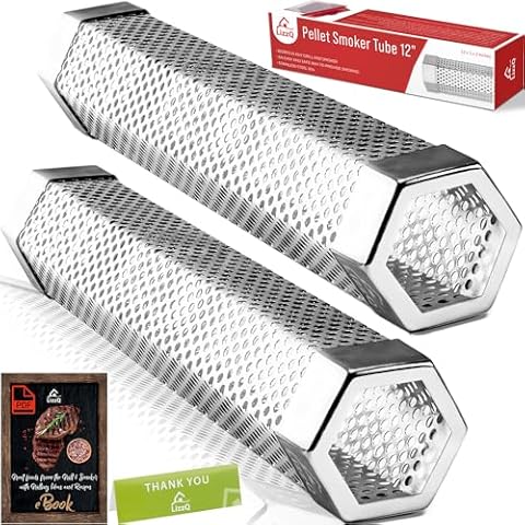 LIZZQ 12" Pellet Smoker Tube Cover