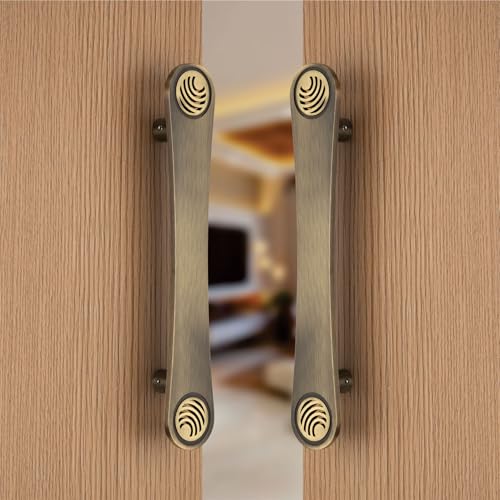 Image of COMPASS 12 inch Stainless Steel 304 Grade Main Door Handle | Door Handles for Main Door | Pull Handles for All The Doors of House | Office | Hotels, Antique Finish| 106