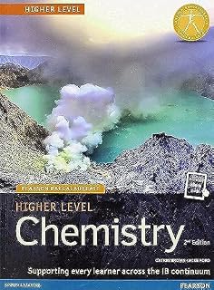 Pearson Baccalaureate Chemistry Higher Level 2nd Edition Print and Online Edition for the Ib Diploma: Industrial Ecology