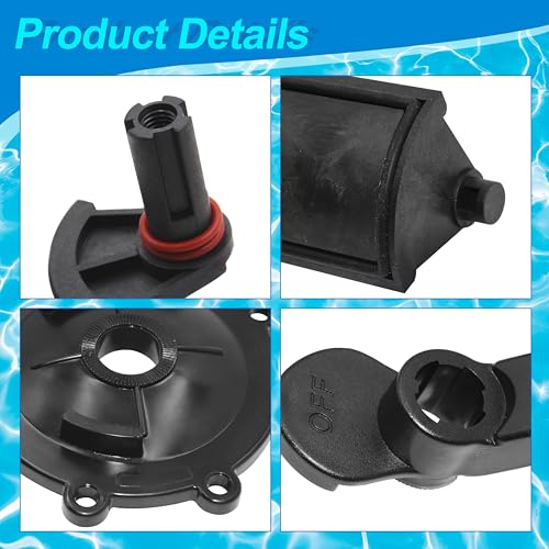 2-Port/3-Port Pool Valve Rebuild Kit Compatible with Jandy 2 & 3-Way Valves by LUKYER - Used condition - Image 4