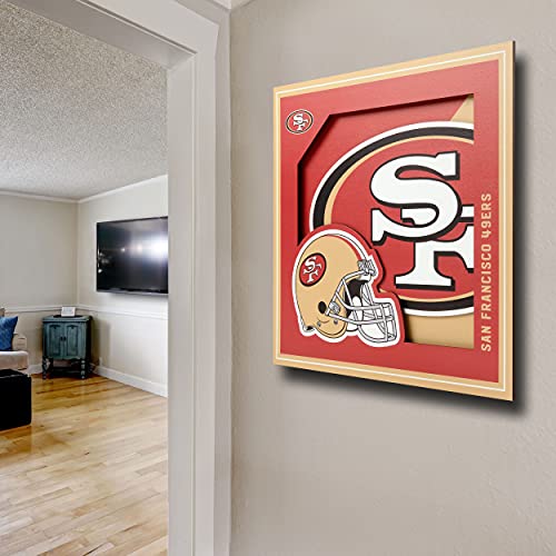 Image of YouTheFan NFL 12x12 Logo Series Wall Art