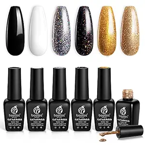 gold gel nail polish