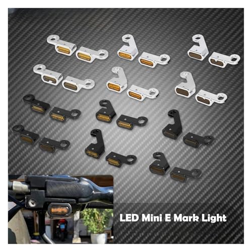 Clignotant LED moto feu de course pour Softail Sportster 1200 - 2
