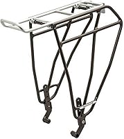 Blackburn Outpost Fat Bike Rack - Adjustable Front/Rear Cargo Rack, Fits Most Tires 23c-3", Disc Compatible, 70lb Capacity