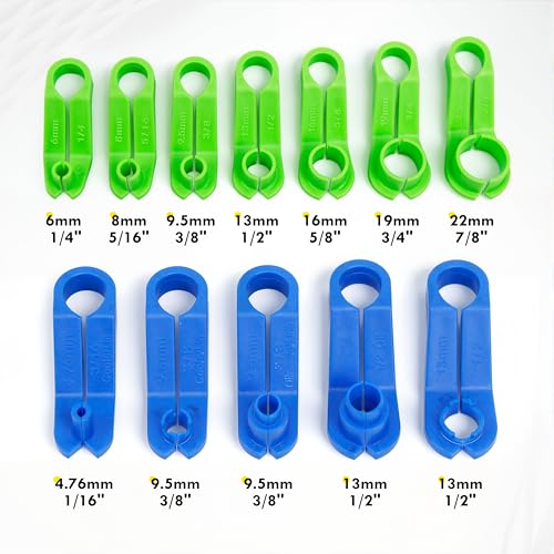 Image of Kuntech 45pcs Master Quick Disconnect Tool Set, Fuel Line Disconnect Tool Kit for Automotive A /C Fuel & Transmission Systems, Transmission Line Disconnect Tool Compatible with Various Automotives