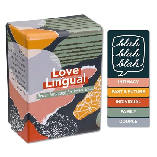 FLUYTCO Love Lingual Couples Card Game