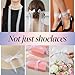 Sibba 4 Pairs Flat Lace Ribbon Shoe Laces 3CM, 3.6CM Wide White Tulle Shoelaces Lacy Fancy Laces Shoestrings Decorative Fashion Sheer Shoelaces for Women Casual Sport Shoes