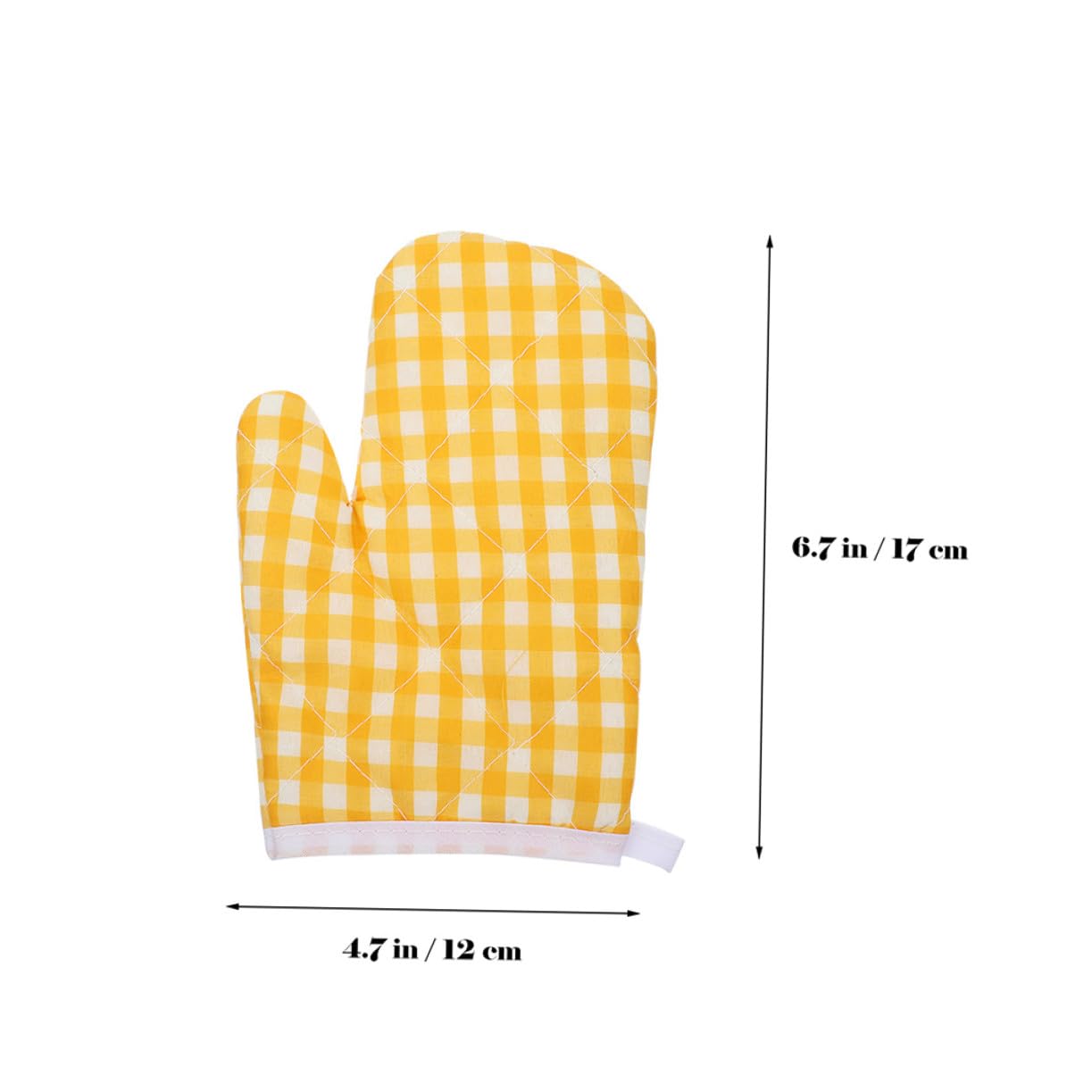 Toyvian Maniques Résistants à Chaleur pour Garçon et Filles Lot de 2 en Polyester Crochet Suspendre Cuisine Micro-Ondes et Barbecue