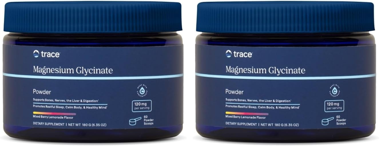 Trace Minerals Magnesium Glycinate Powder, Mixed Berry Lemonade — Amazon image 9