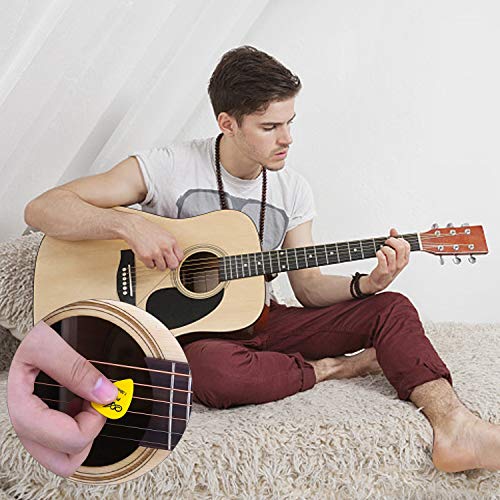 NATEE Lot de 50 Médiators pour Guitare Plectre de Guitare Variété de Jauges avec boîte de rangement (0,58/0,71/0,81/0,96… - Les Beatles, Paul McCartney, John Lennon, RIngo Starr, George Harrison NATEE Lot de 50 Médiators pour Guitare Plectre de Guitare Variété de Jauges avec boîte de rangement (0,58/0,71/0,81/0,96… – Image 8