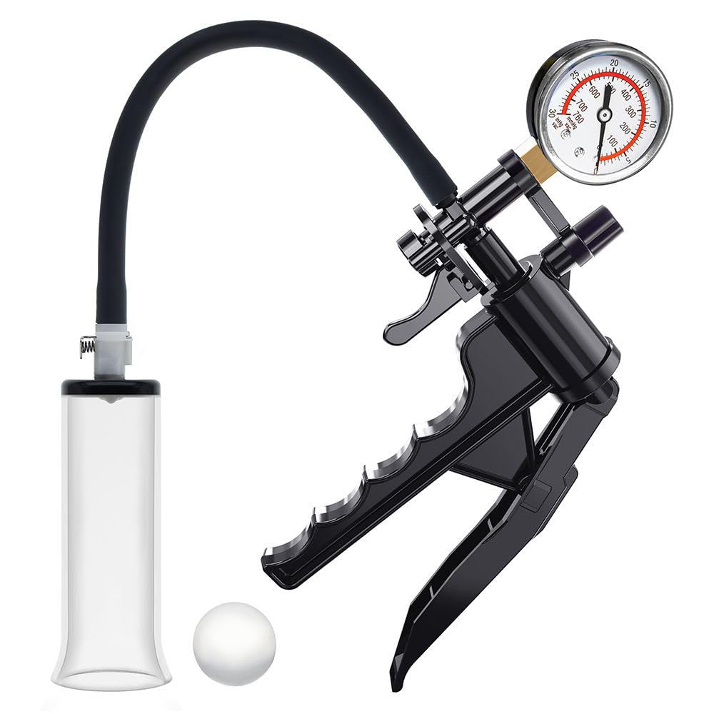 Jpscor Neu Mann Vorhautstretcher Penis Pumpe Vakuumpumpe mit Griff und  Manometer, Silikon SM Rohr Handpumpe Vorhaut-Streckgert Vakuum Unterdruck  Vorhautdehnungspumpe Erotik Sexspielzeug fr Mnner : Amazon.de: Drogerie &  Krperpflege