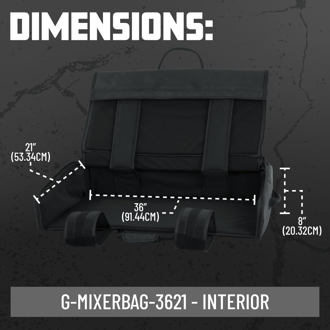 Amazon.com: Gator Cases Padded Large Format Mixer Carry Bag; Fits