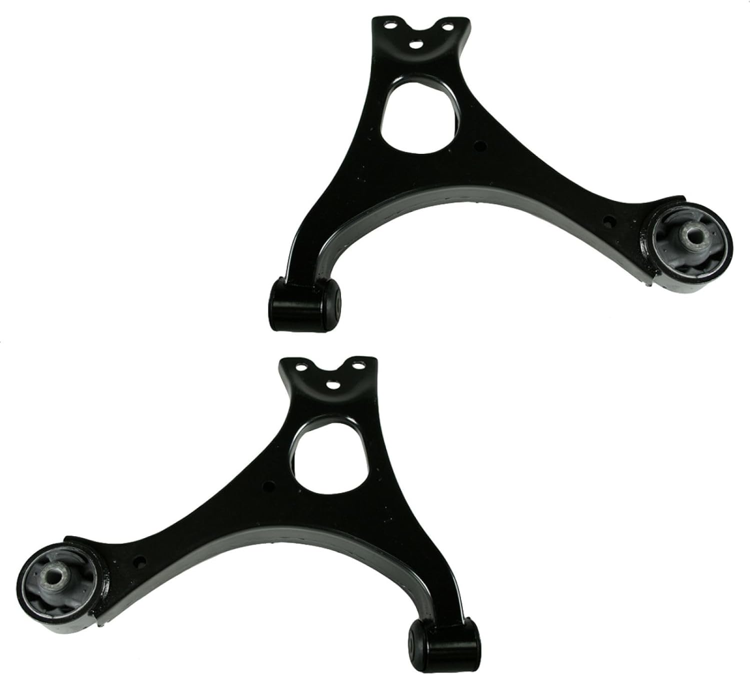 Control Arm Front Lower Set Driver and Passenger Side 2 Pieces Compatible with 2006-2011 Honda Civic