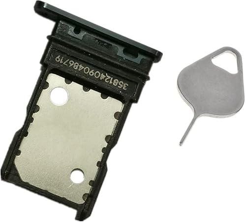 YESUN Bandeja de tarjeta SIM Reemplazo de ranura para Google Pixel 3 XL 3XL (negro) 6.3 pulgadas