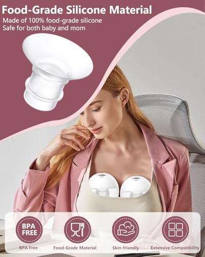 10 piezas inserto para extractor de leche compatible Momcozy y más miniatura 4