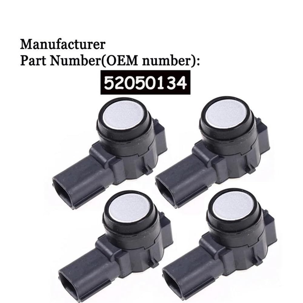 Estacionamiento Sensor PDC para Camaro para Bolt 4 Piezas Sensor De Estacionamiento PDC con Asistencia Marcha Atrás Parachoques 52050134 0263023351 52050133 52051659 52051660
