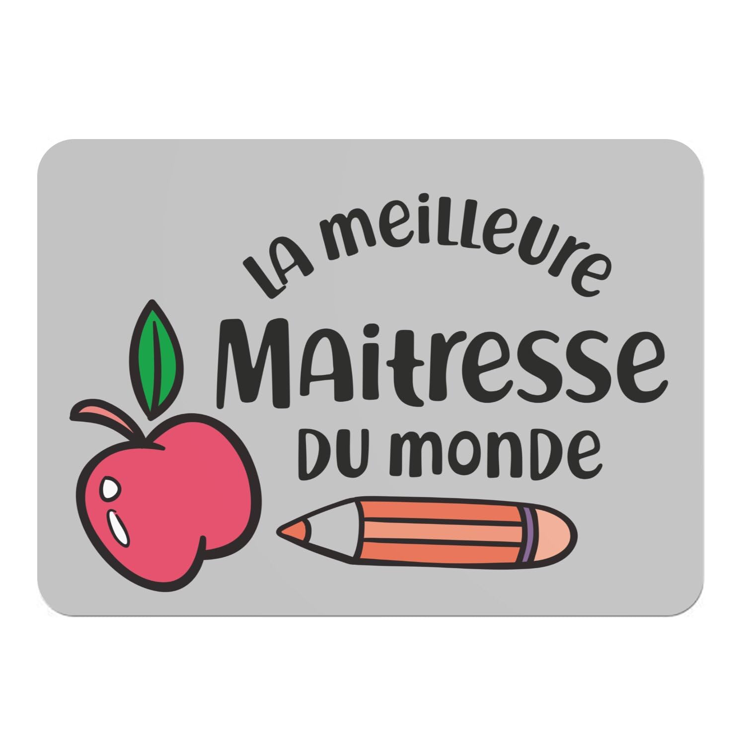 Lot de 4 sets de table gris napperons souples en liège école primaire