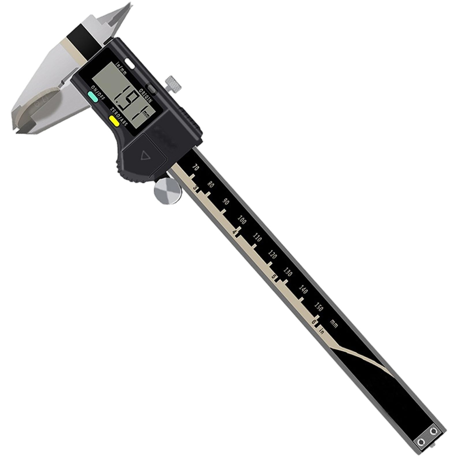 Alta precisión Calibradores Vernier digitales de 150 mm y 300(150MM ABS)