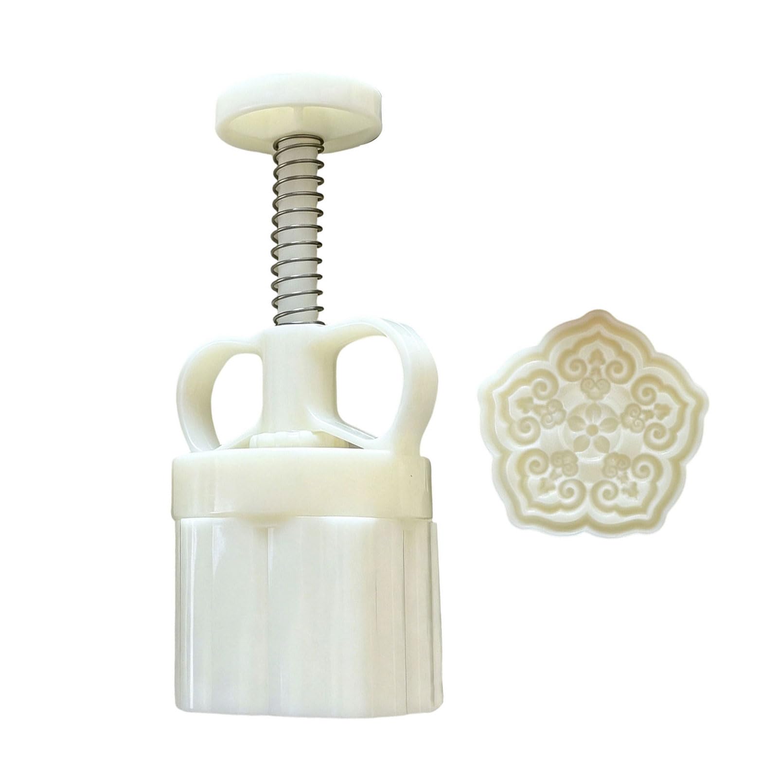 Nucelit Five Blessings Pattern Moons Cakes Molds 75G Capacity Ideal for Making Traditional Pastries and Ice Skin Cakes Professional Moons Baking Equipment