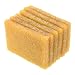 M METERXITY 6 Pack Rubber Residue Eraser - Cleaning Tool for Removing Adhesive Glue from Paper Plastic, Apply to Art Craft (Yellow, 7cmx5cmx1cm)