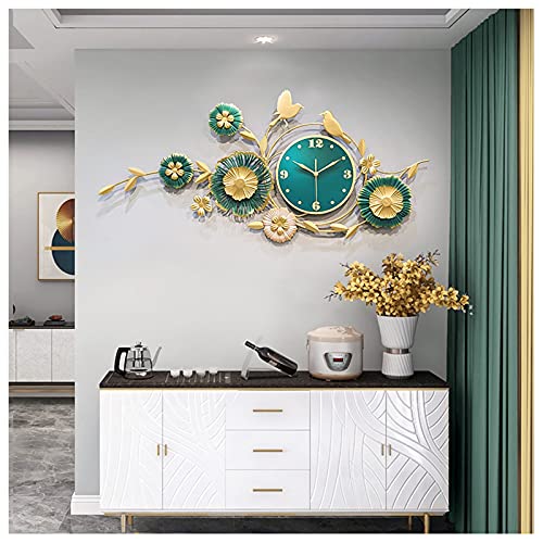 Horloges murales silencieuses 3D grande horloge quartz