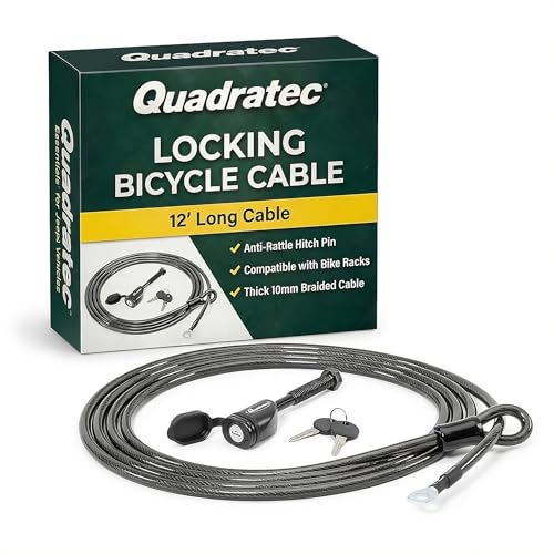 Quadratec 12' Locking Bike Cable