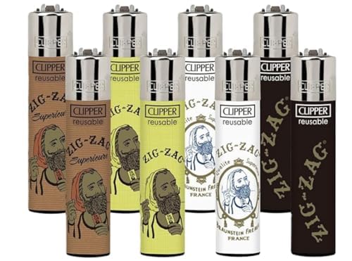 Encendedor Clipper Classic Large Reutilizable 8 Pack miniatura 1