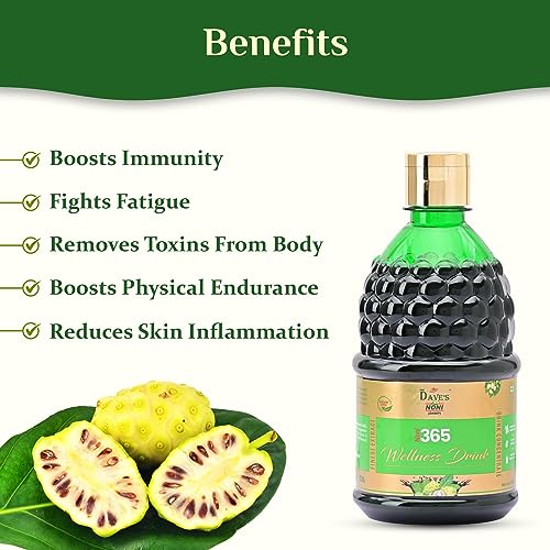 Image of Dave's Noni Juice 500ml | Natural Noni Fruit Wellness Drink for Detox, Immunity, Digestion & Joint Health