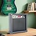 LUCKWBW Electric Guitar Amp 20 Watt Amplifier Portable Amp with Headphone Input Gain Powe Including Professional Noise Reduction Cable (Black)