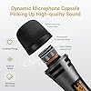 TONOR TW350 Wireless Microphones for Singing,UHF Handheld Dynamic Karaoke Mics& Receiver for Devices with XLR, 6.35mm & 3.5mm Audio Interfaz, 60 m for Karaoke, Wedding, DJ, Party, Church, TW350 Grey #4