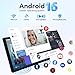 Freeski Tablets 10 inch Tablet Android 16,Penta-Core Processor,24GB RAM 64GB ROM 1TB Expand,5G WiFi 6,1280 x 800 HD/Dual 5MP+8MP Camera,Android Tablet with Keyboard+ Mouse + Case Black