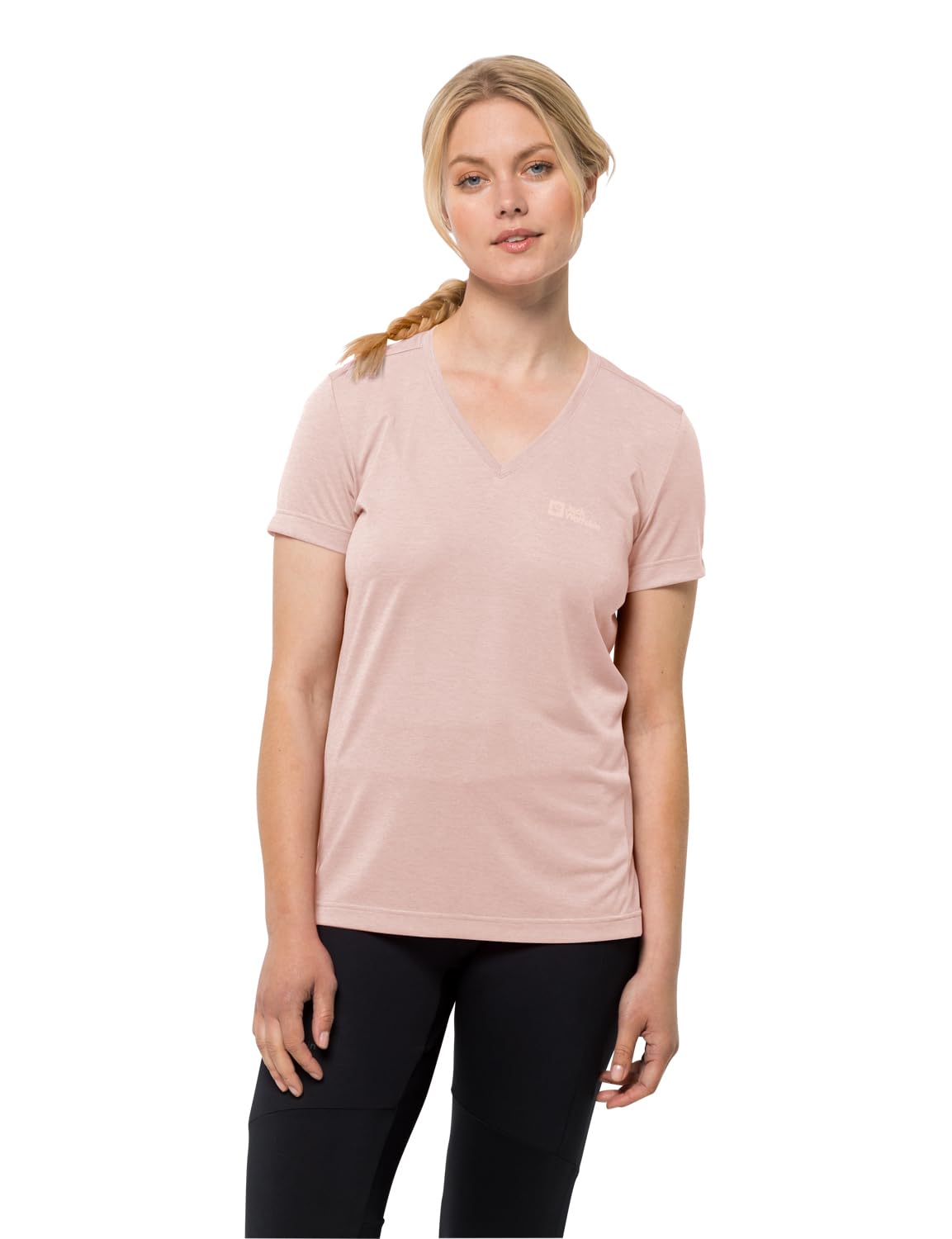 Jack Wolfskin Crosstrail T-Shirt Shortsleeve Rose smoke XS