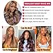 studyy Highlight Ombre 360 Lace Front Wig Human Hair 20 Inch Body Wave 180 Density T1B/427 Honey Blonde Pre Plucked HD Full Lace Human Hair Wig for Women
