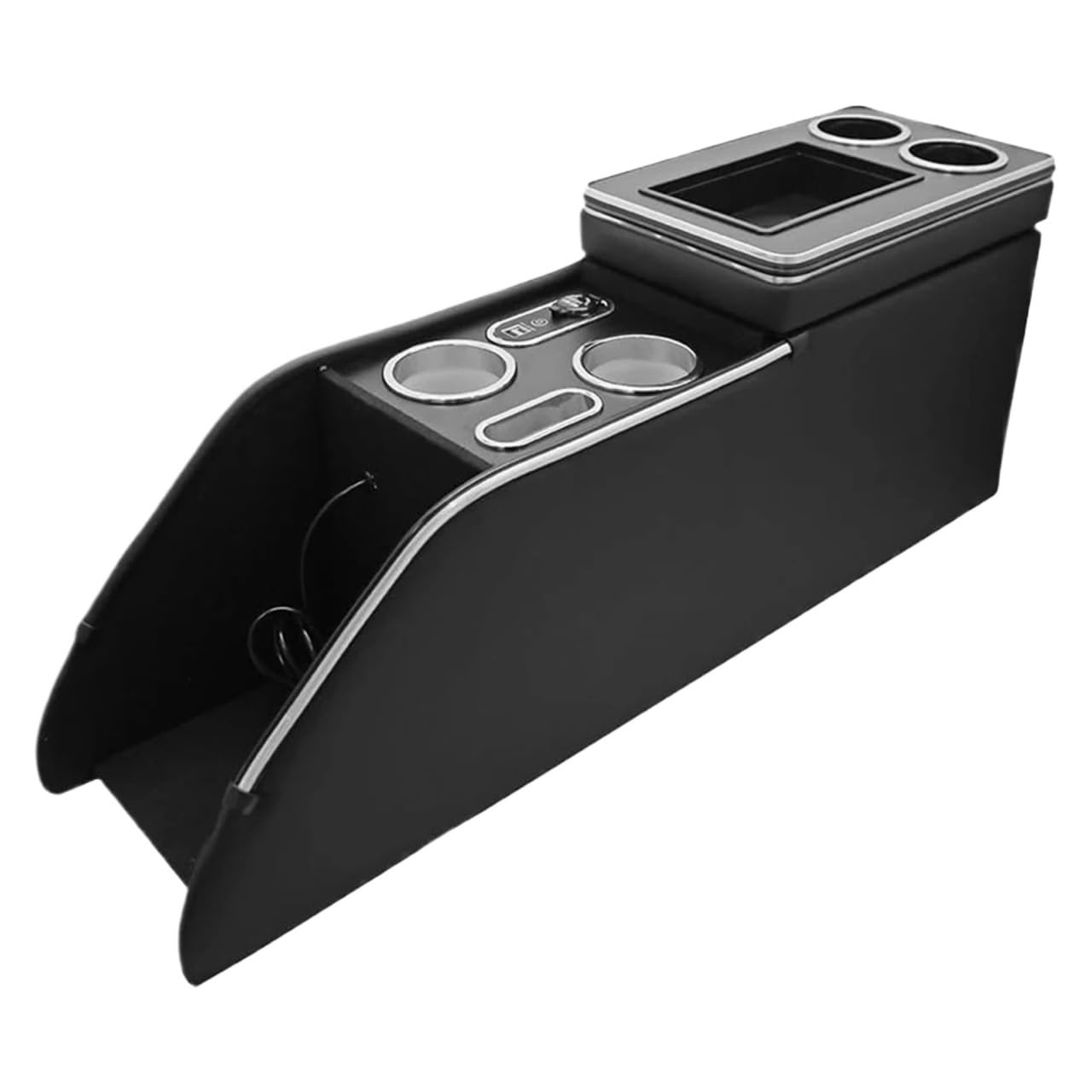 Byhgfdea Wireless Charging Armrest Storage Box For Nissan For Serena C28 Interior Armrest Smart Center Console Box