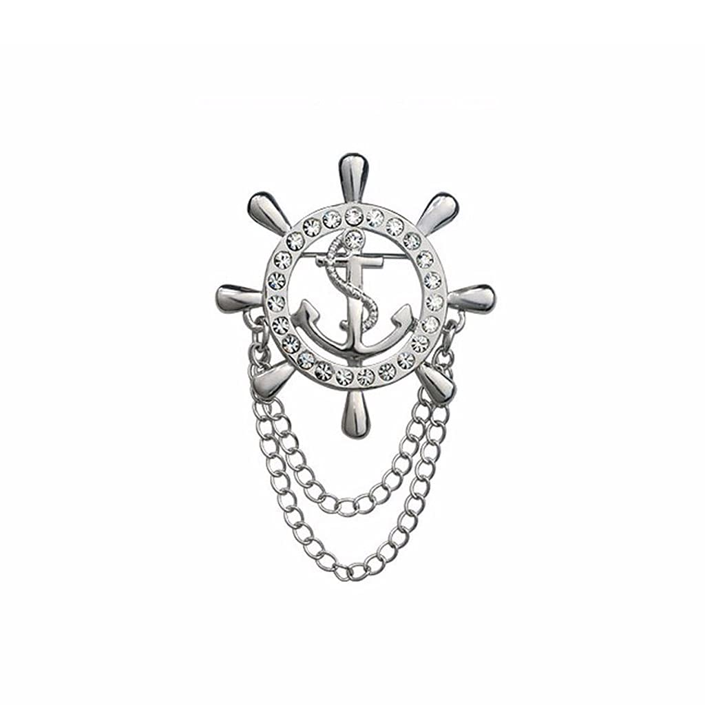 Brosche Brosche Herren Anzug Boutonniere Abzeichen Broschen für Männer Anstecknadel Frauen Broschen Kette