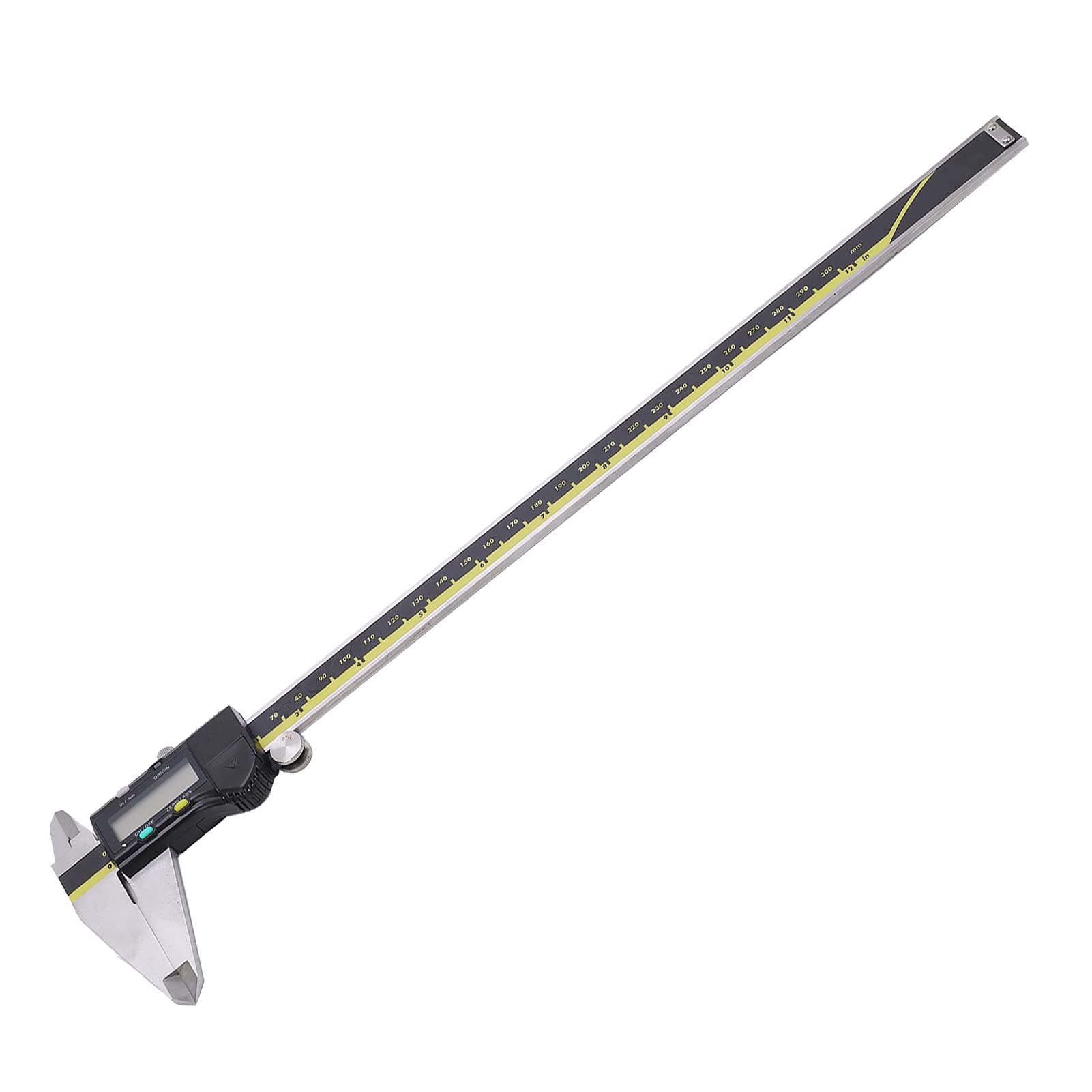 FTVOGUE Calibro a Corsoio Elettronico, Struttura in Acciaio, Precisione 0,01 Mm, Strumento di Misurazione per Professionisti di Officina