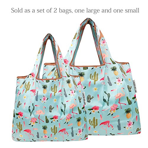 Image of allydrew Large Foldable Tote Nylon Reusable Grocery Bag