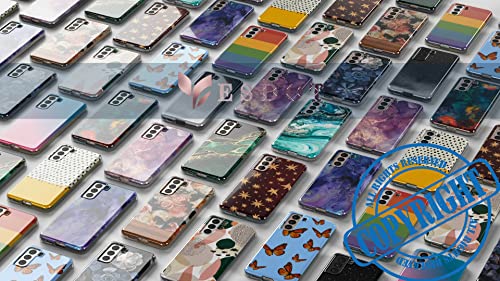 Esdot Samsung Galaxy S20 Fe Case With Built-In Screen Protector,Military Grade Rugged Cover With Fashionable Designs For Women Girls,Protective Phone Case For Galaxy S20 Fe 6.5" Agate Stone #TOP6