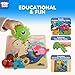 TOY Life Wooden Puzzles for Toddlers 2-4, 6 Pack Dinosaurs Puzzles for Toddler 1-3, Kids Montessori Toys for 1 2 3 Year Old, Educational Toys for Boys Girls Age 2 3 4 5, Baby Learning Toy Gifts