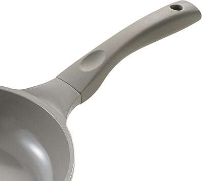 Redchef Frying Pan Bakelite Handle, Non Stick Skillet Handle Accessories Repalcement, Compatible Ceramic Frying Pan Skillet, Gray