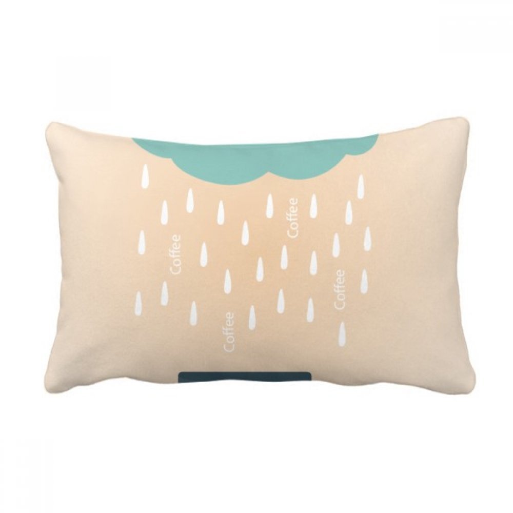 Coussin de canapé multicolore nuage de pluie, le cadeau idéal pour la maison