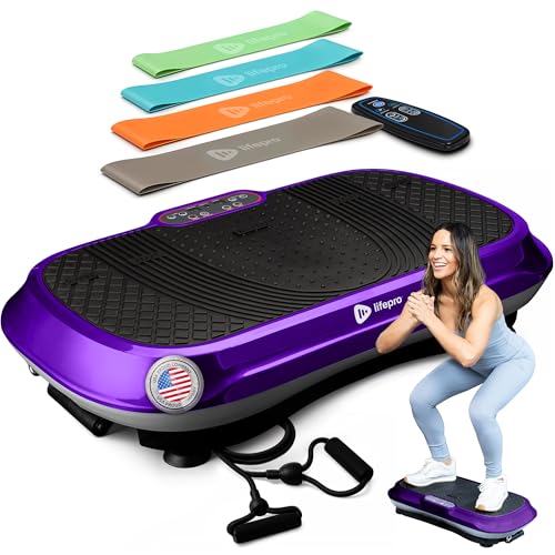 Lifepro Waver Vibration Plate Exercise Machine – High-Intensity Vibration for Muscle Activation,...