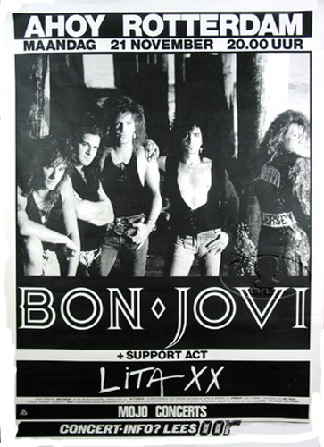 Bon Jovi ツアーパンフレット Bon Jovi The Circle Tour - Pair Japanese Promo Handbill