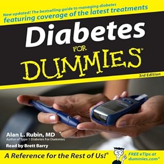 Diabetes For Dummies 3rd Edition Audiobook By Alan Rubin cover art