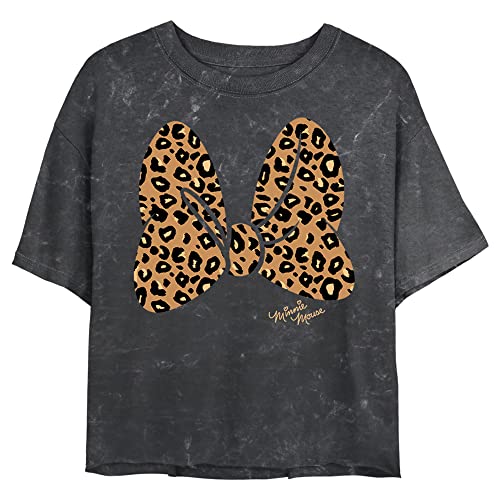 Disney Characters Animal Print Bow Women's Fast Fashion Short Sleeve Tee Shirt