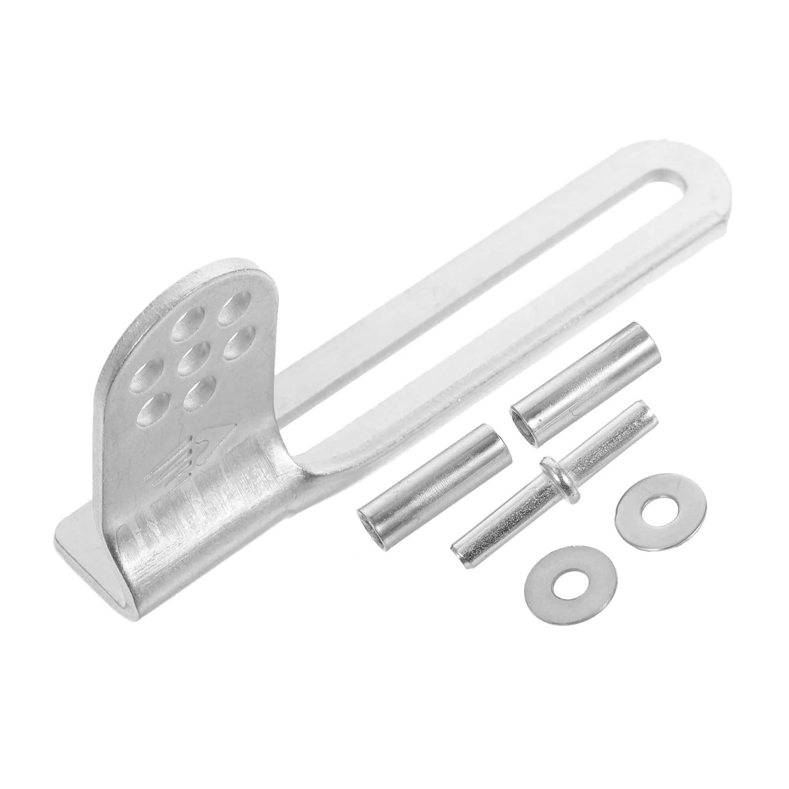 1 Set Galvanized Steel Pivot Door Hinges, Universal Replacement Parts for Refrigerator Freezer Door Hinge
