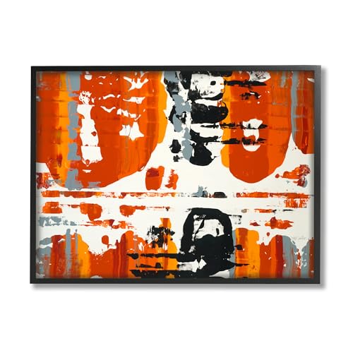 'Burnt Orange Momentum'| Framed Giclee Art