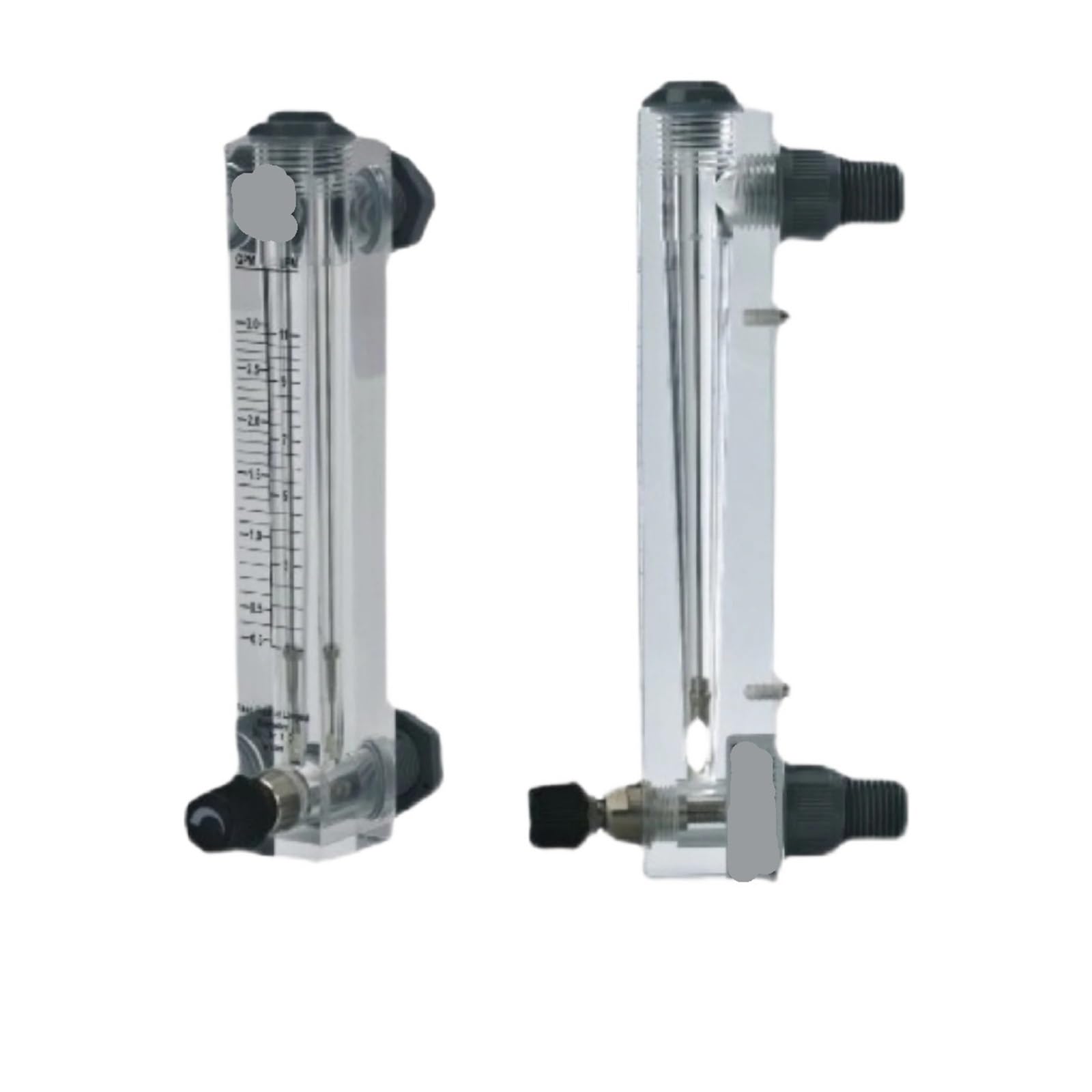 Rotamètre acrylique LZM-20T pour mesure de débit gaz et eau - 5