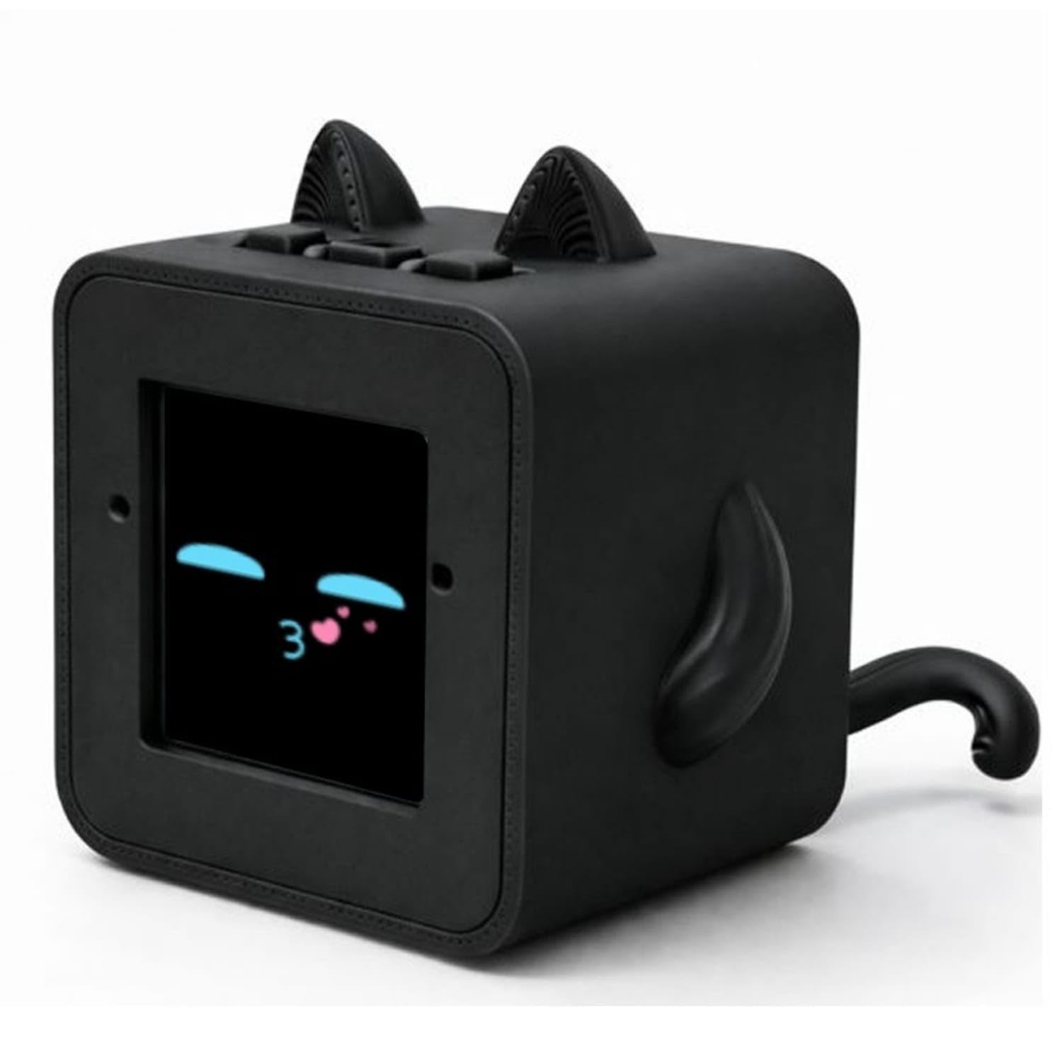 Multilingual AI Companion Robot Voice-Controlled Interactive Robot Pet Conversational Real-Time Tech Aficionados Enthusiasts, Kids, Desk, Bedside Table, Office, Black-picture-15