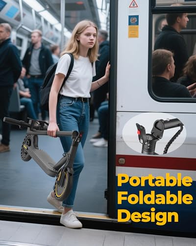 Image of WERHY Electric Scooter, 500W /800W /1000W Powerful Motor & 19 /22 MPH Top Speed, 16 /25 Miles Range, Folding E Scooter with Dual Braking for Teens and Adults